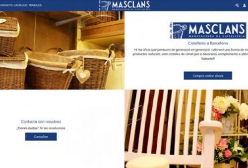 Nou disseny web de Masclans