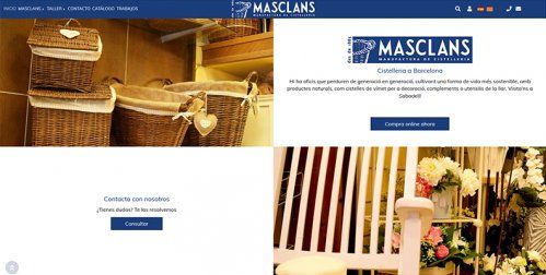 Nou disseny web de Masclans